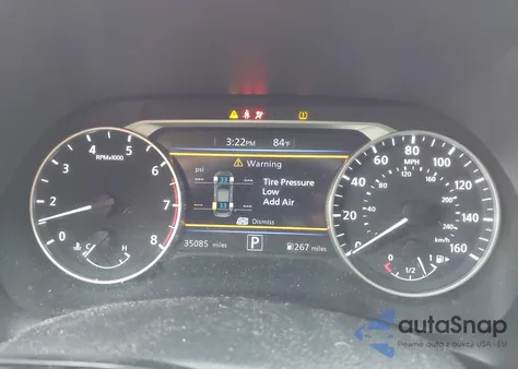 2020 Nissan Sentra Sv Xtronic Cvt z USA, uszkodzony, nr VIN 3N1AB8CV8LY259899